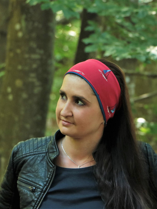 Úpletová čelenka plachetnice — foto 1