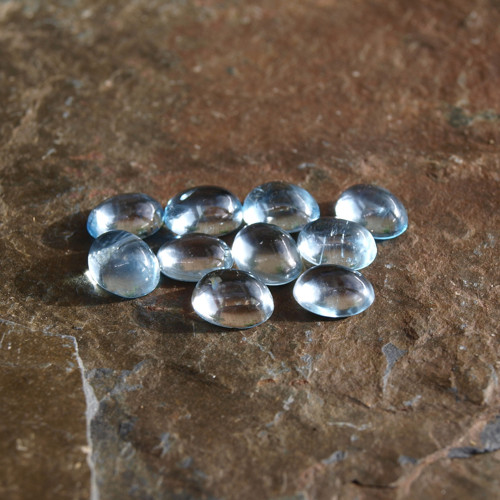 Topaz 9x7mm, č.2490