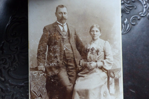Dvojice.. kabinetní fotografie