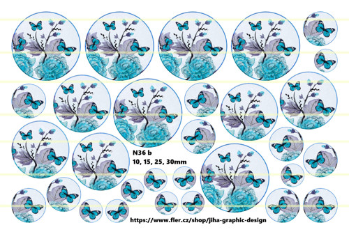 N36 b (digitální stažení) - 10, 15, 25, 30mm