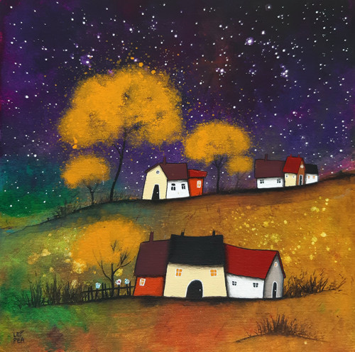 Svatojánská noc - 30x30cm — foto 1