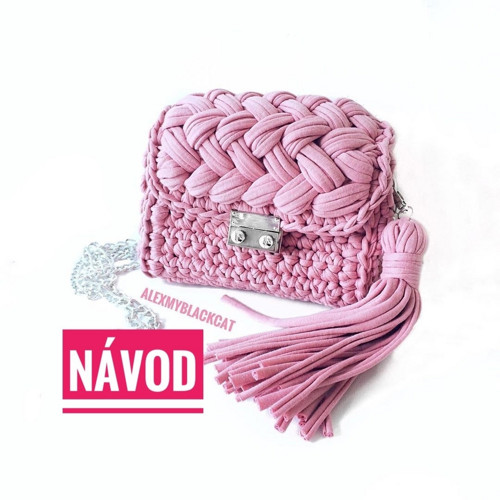 Jednoduchý návod na háčkovanou kabelku