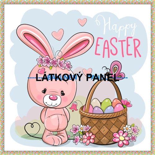Bavlněný panel 25x25 cm - skladem