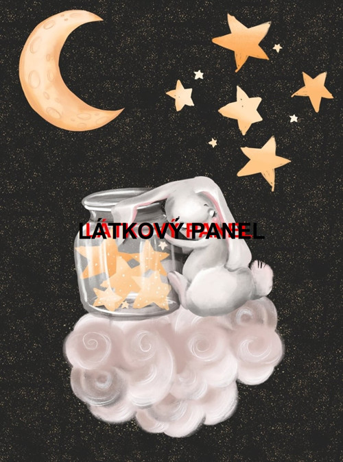 Bavlněný panel 18x25 cm