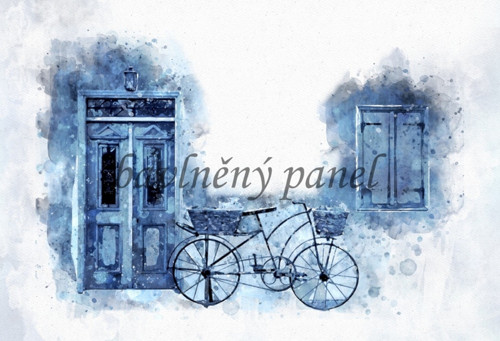 Bavlněný panel Akvarel 266