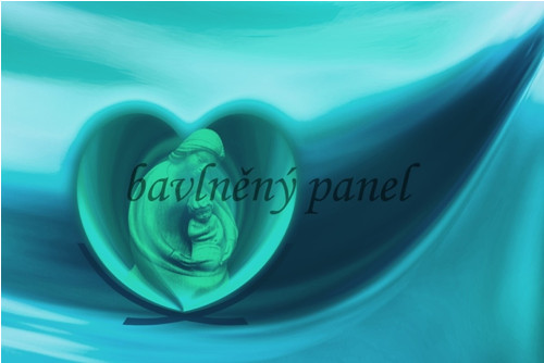 Bavlněný panel Akvarel 278
