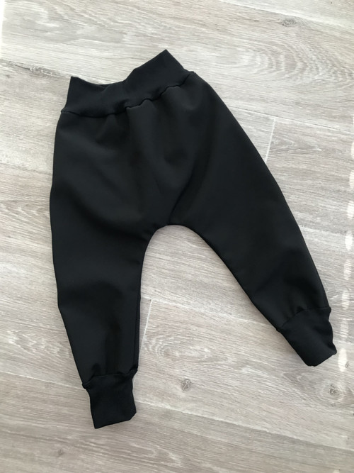 Softshellové kalhoty 104 černé — foto 1