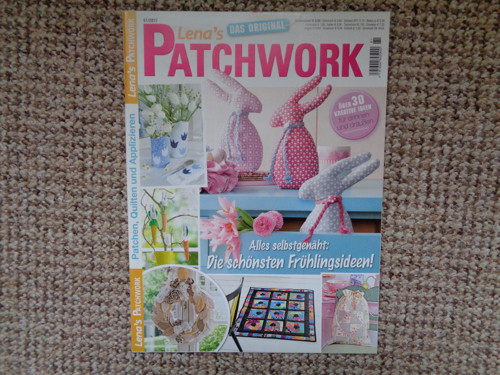Německý časopis Lena´s patchwork č. 61/2017