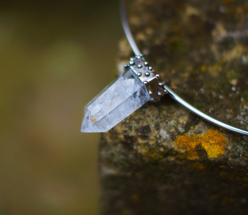 Nerezový náhrdelník..." Crystal " — foto 1