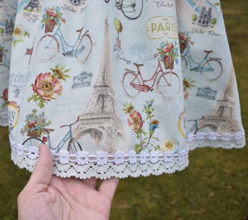 Sukně "Paříž v blankytu" — foto 1