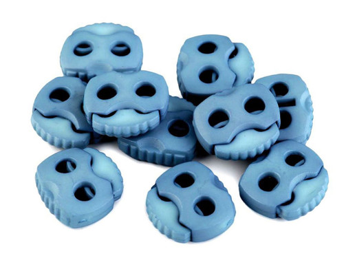 Brzdičky s dvěma dírkami 20x20 mm (2 ks)