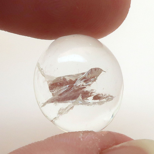 Kabošon křišťál ovál 16,3mm — foto 1