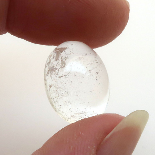 Kabošon křišťál ovál 16,9mm — foto 1