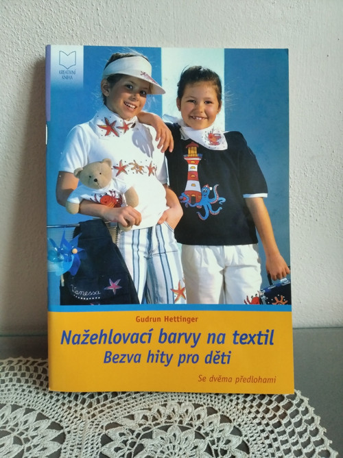 Nažehlovací barvy na textil - bezva hity pro děti