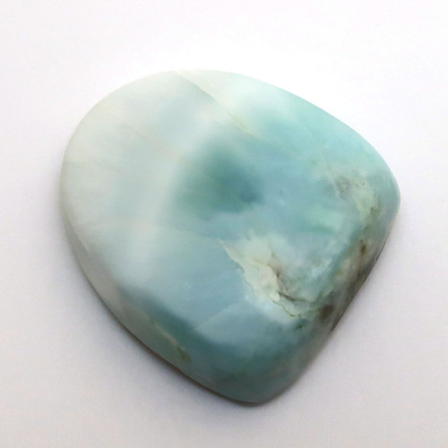Kabošon kazový larimar nepravidelný 25mm