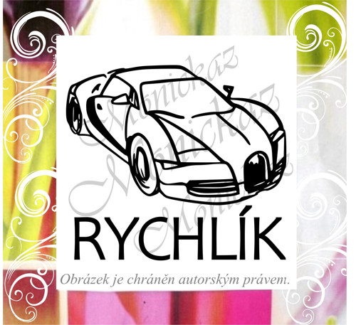 Rychlík auto 683. Razítko. — foto 1