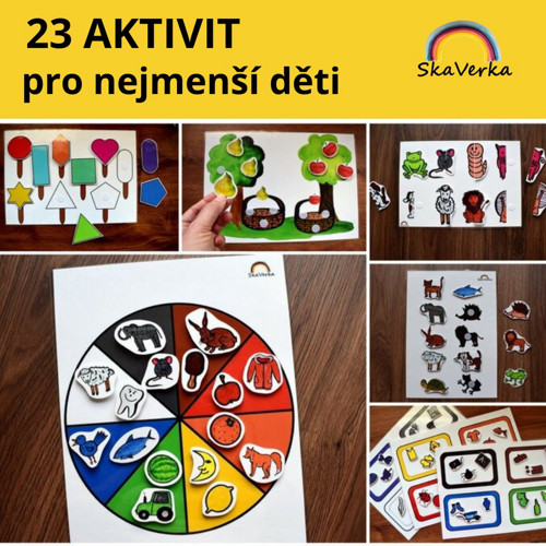 23 aktivit pro nejmenší děti