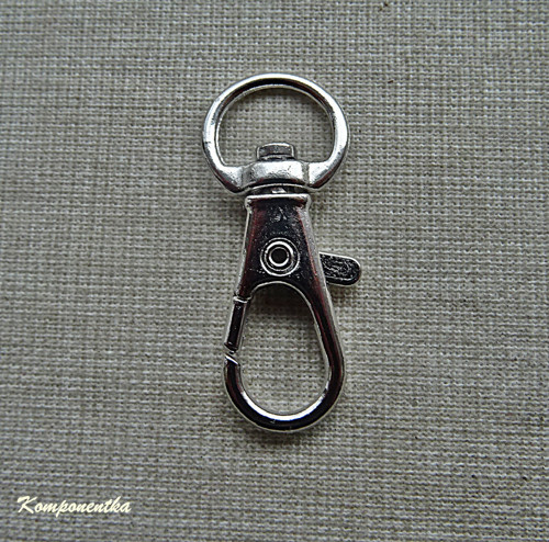 Kovová karabinka 12x32mm 1kus