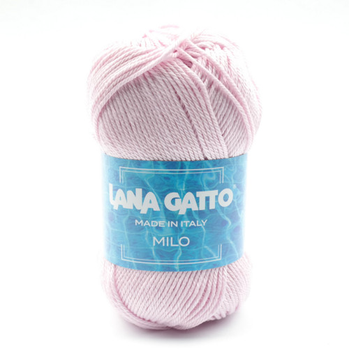 Lana Gatto pletací příze bavlna MILO růžová