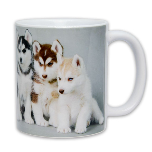 Hrnek – Štěňata Husky — foto 1