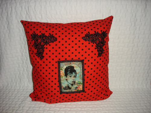 Dekorativní povlak na polštář 50x50cm Audrey