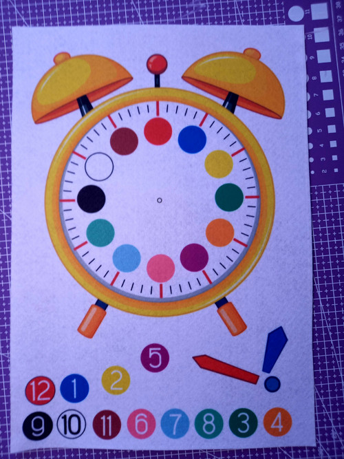 1,2mm Tvrdý korejský filc hodiy do quiet book