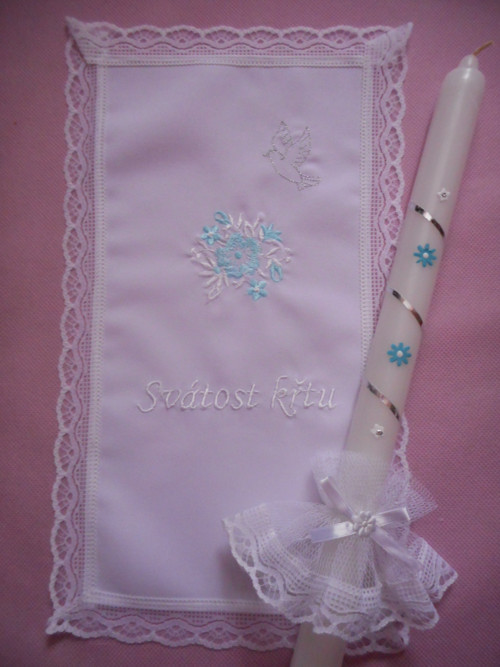 Křestní sada tyrkys — foto 1