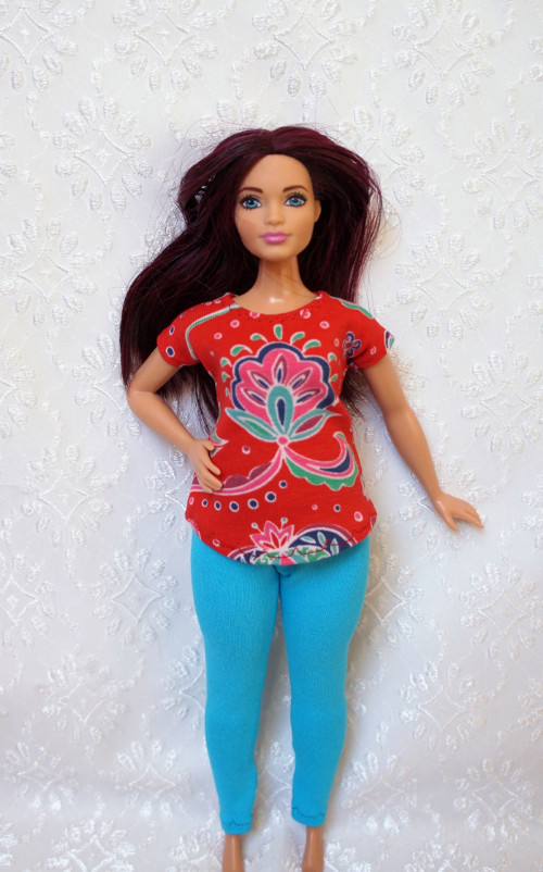 Barbie - baculka - tričko — foto 1