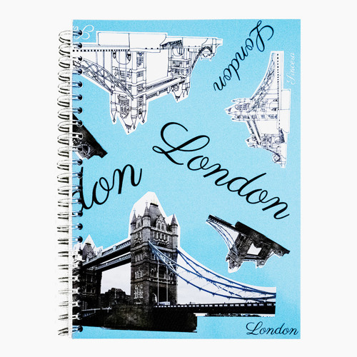 Sešit A5 Segre – design London
