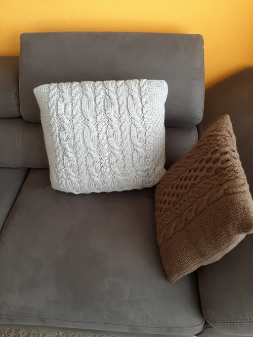 Pletený polštář — foto 1