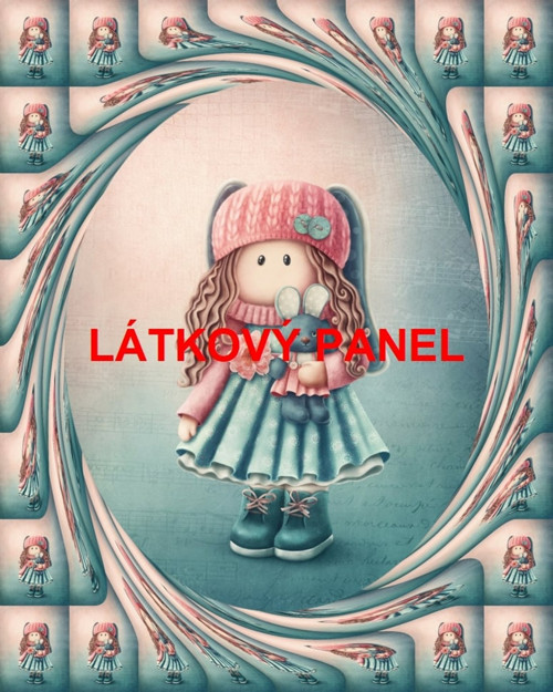 Bavlněný panel 22x30 cm - skladem