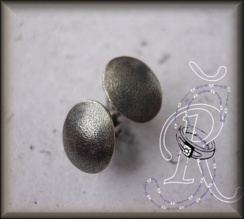 OVÁLKY MAT 10 x 7 mm ... PUZETY + PATINA