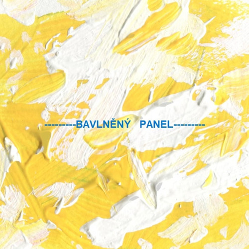 Bavlněný panel 45x45 cm - skladem — foto 1