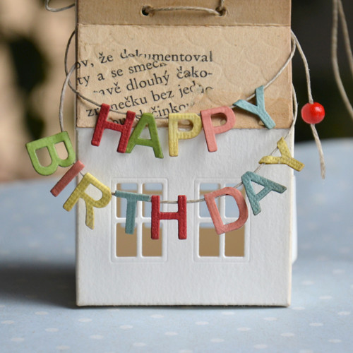 Domeček + Happy Birthday — foto 1