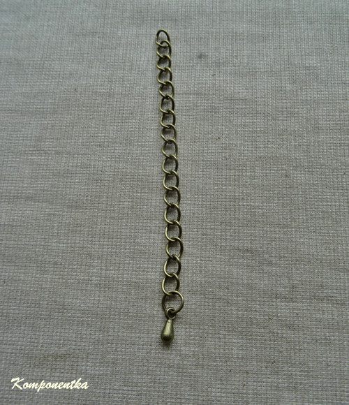 Prodlužovací řetízky 7cm 2kusy