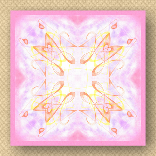 Pastelky I - hedvábný šátek