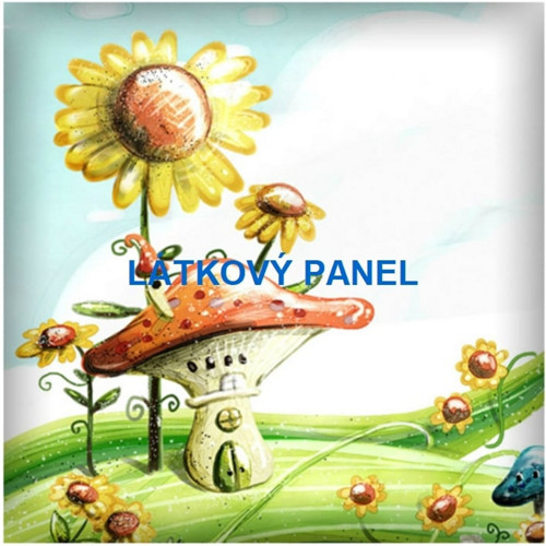 Bavlněný panel 20x20 cm - skl​adem