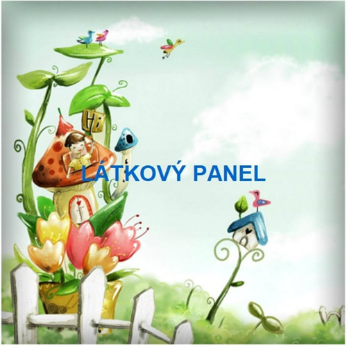 Bavlněný panel 20x20 cm - skl​adem