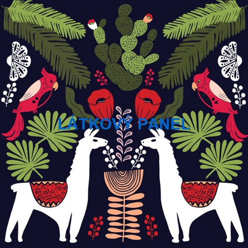 Bavlněný panel - varianty velikostí / 10 x 10cm