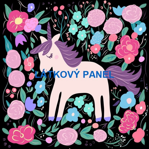 Bavlněný panel - varianty velikostí / 10 x 10cm