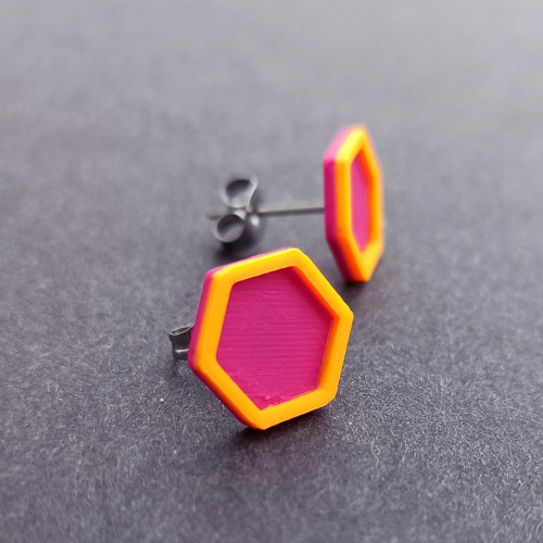 Neonky Hexagonky - barevné — foto 1