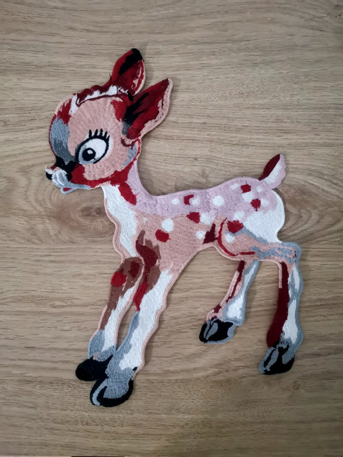 Veľká ozdobná aplikácia BAMBI