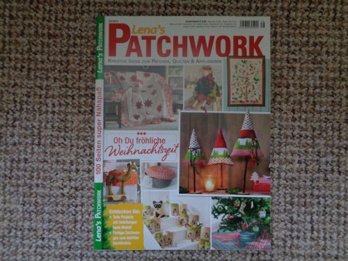 Vánoční německý časopis Lena´s patchwork č.38/2014