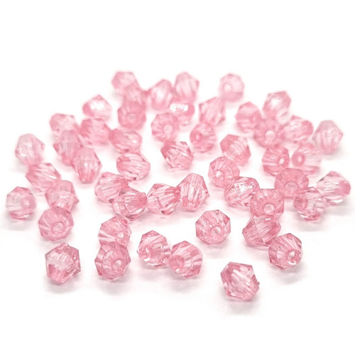 Lucerna, růžová střední, 6 mm (50ks)