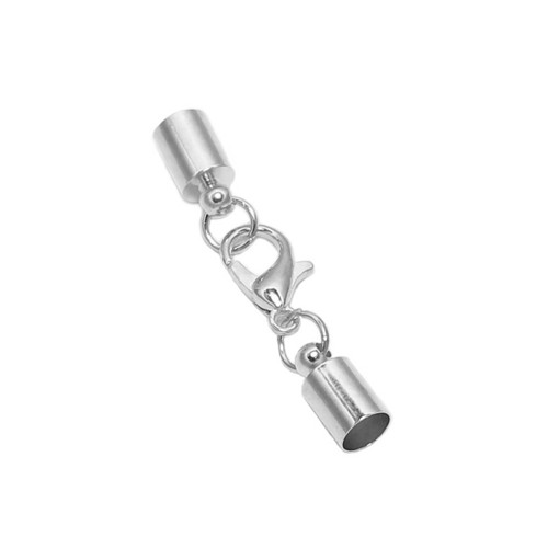 Set koncovka na šňůrku platinová 3/4/6mm, 1ks