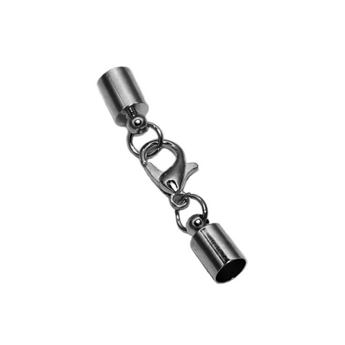 Set koncovka na šňůrku gunmetal 3/4/6mm, 1ks
