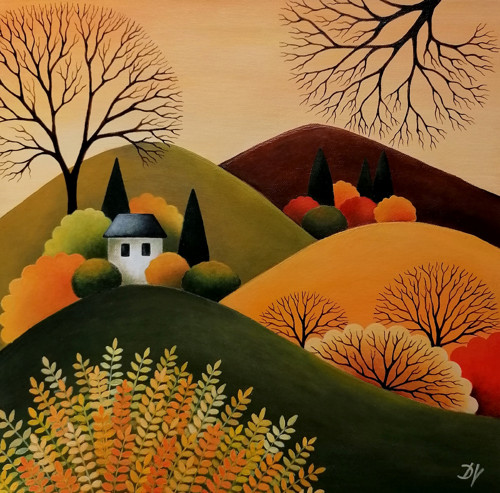 Babí léto (40x40 cm) — foto 1
