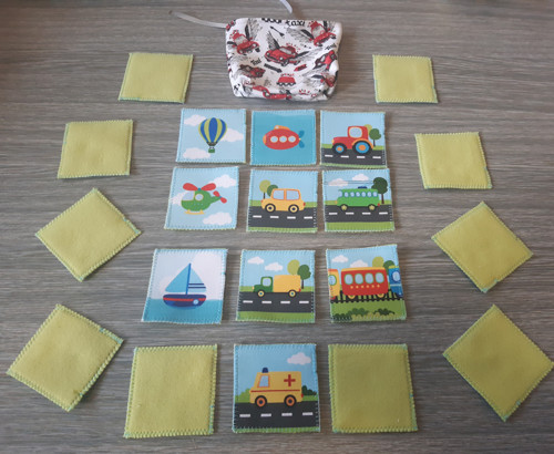 Látkové pexeso — foto 1