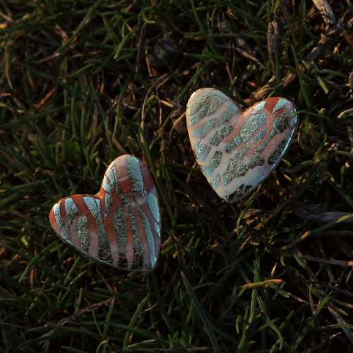 Srdíčka (fimo) II