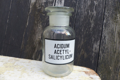 Acid Acetyl Salicylicum...lékárenská lahev